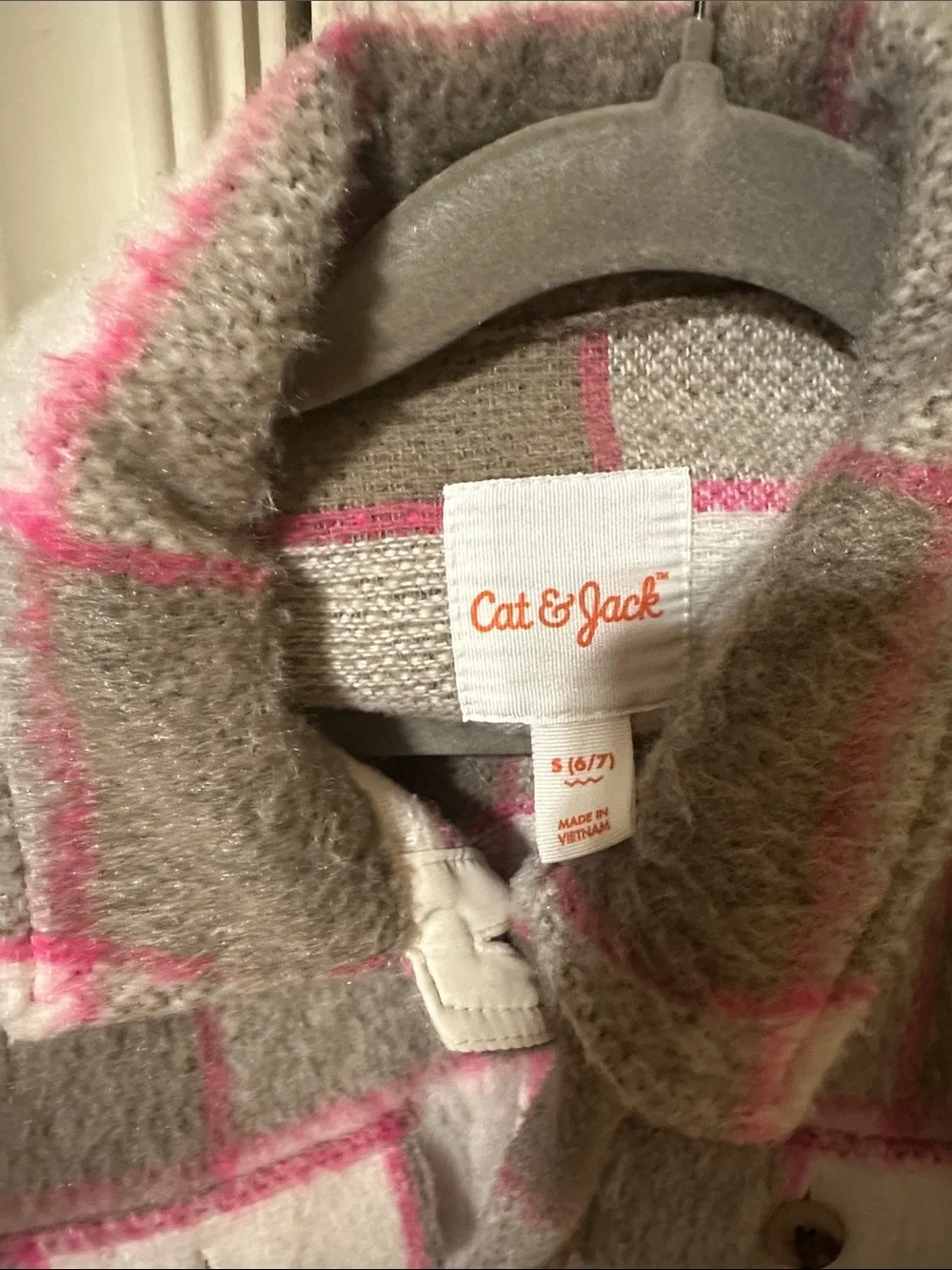Cat & Jack cozy plaid